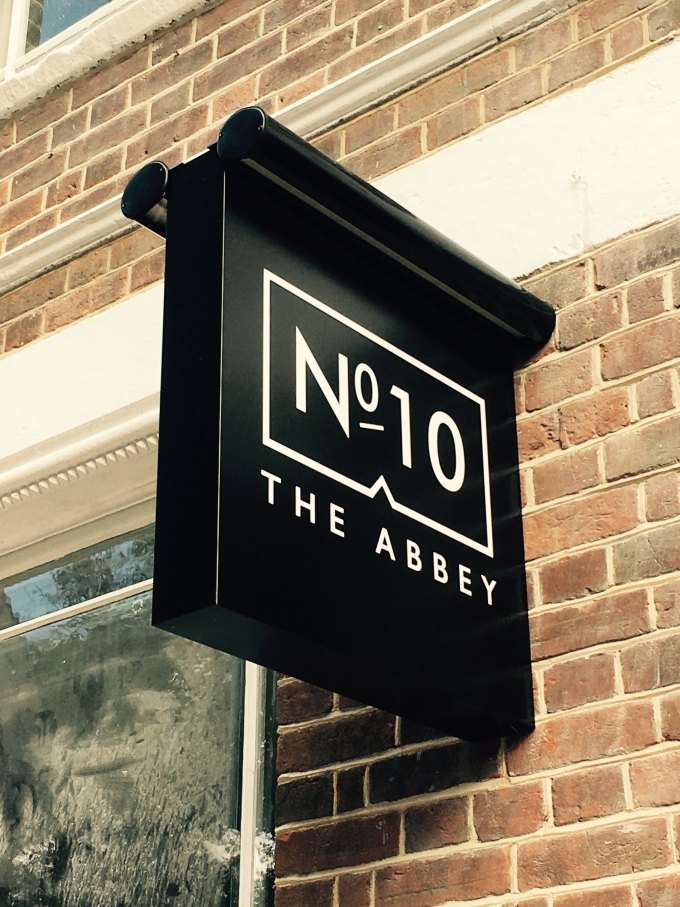 No. 10 The Abbey — Bespoke Projecting Signs