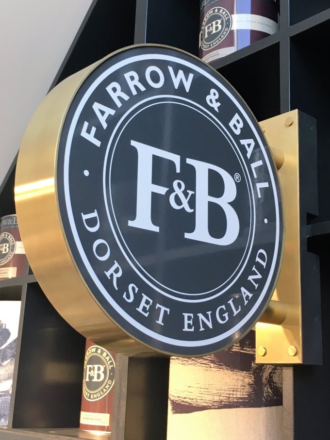 Farrow & Ball — Bespoke Projecting Signs