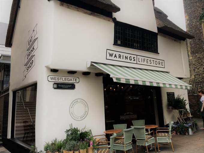 Warings Lifestore — Shopfront Signage