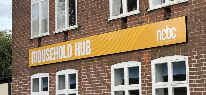 Mousehold Hub — Exterior Signs & Fascias
