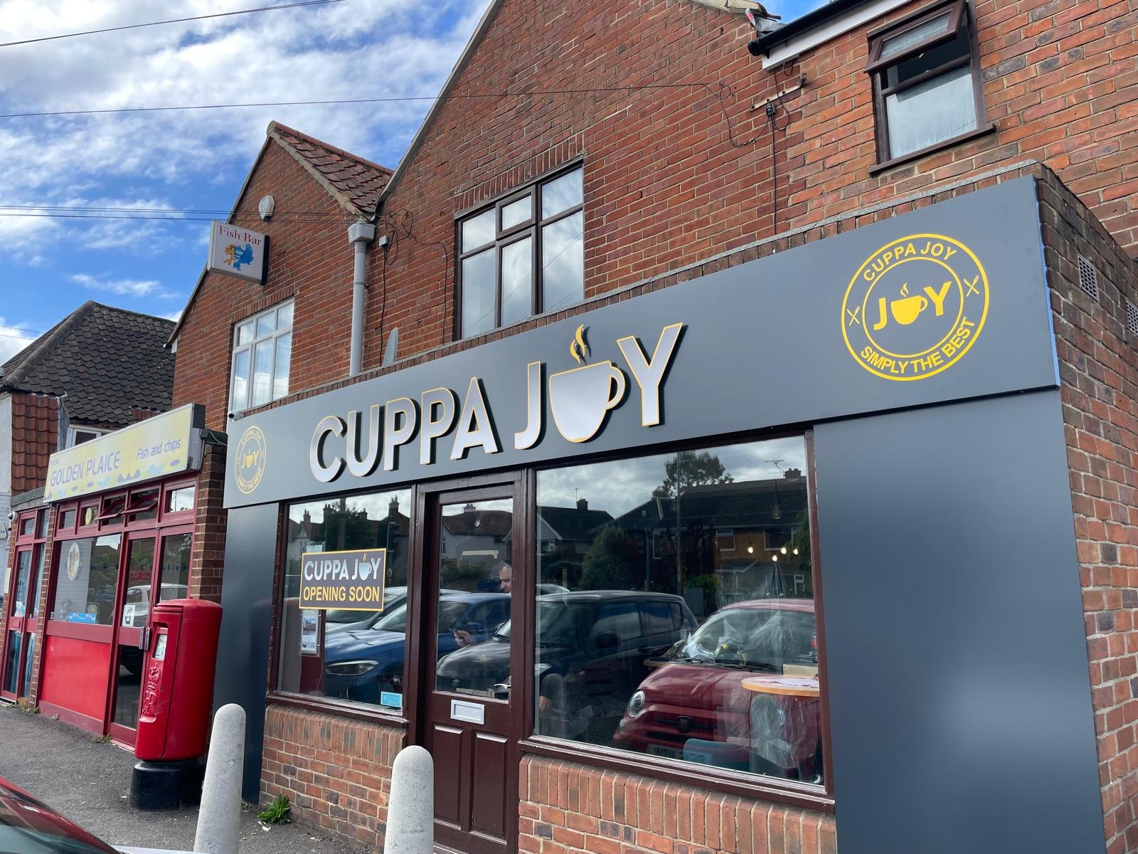 Cuppa Joy — Shopfront Signage