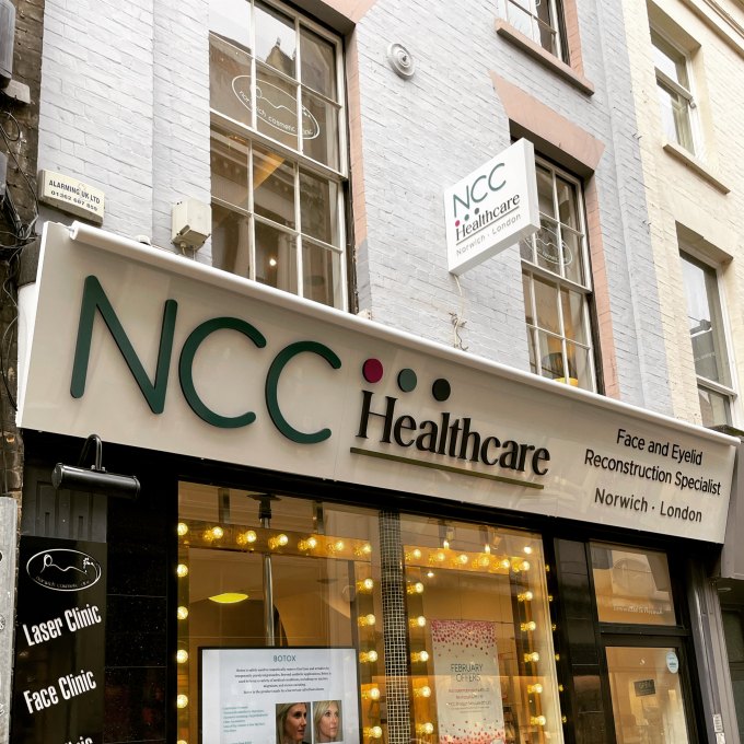 NCC Healthcare — Shopfront Signage